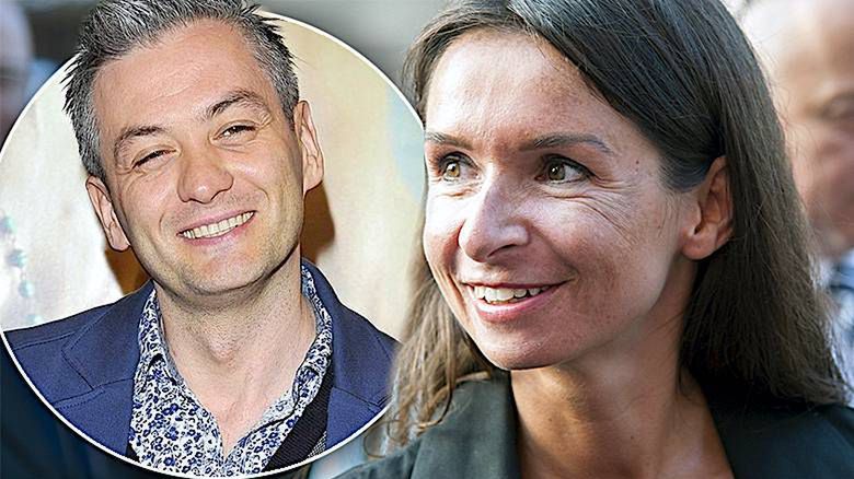 Marta Kaczyńska i Robert Biedroń