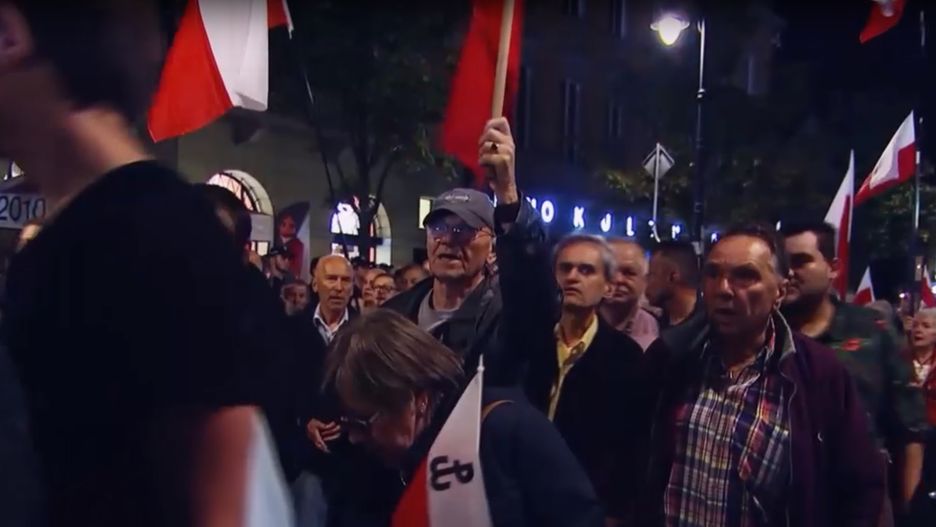 Kadr z filmu, który emitowany jest we francusko-niemieckiej stacji Arte