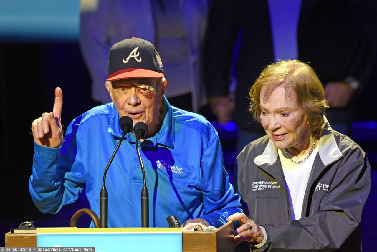 Jimmy Carter upadł w swoim domu. Były prezydent USA ma złamaną miednicę