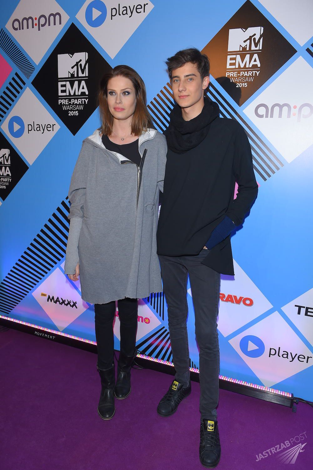 Adam Boguta z Top Model na MTV EMA 2015 Pre-party