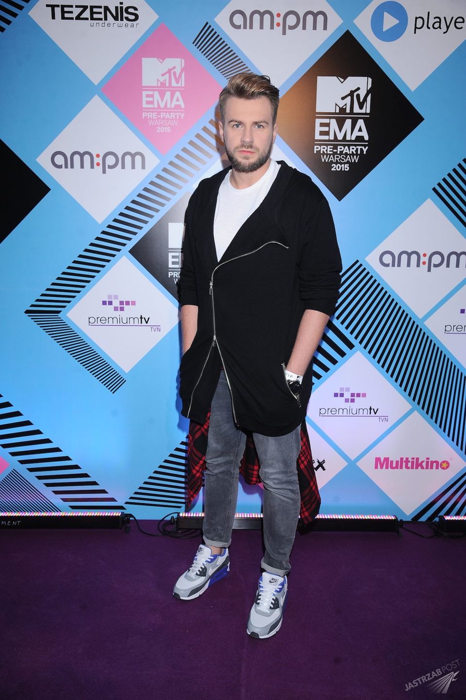 Marcin Mroziński na MTV EMA 2015 Pre-Party
