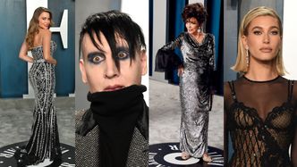 Oscary 2020: Gwiazdy przybywają na Vanity Fair Oscar Party: ponadczasowa Joan Collins, demoniczny Marilyn Manson, zmysłowa Sofia Vergara (ZDJĘCIA)