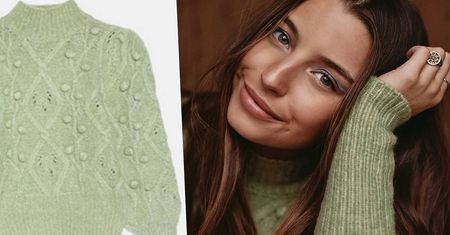 Sieciówka oferuje piękny sweter, który pokochały blogerki modowe. Ma go nawet Julia Wieniawa