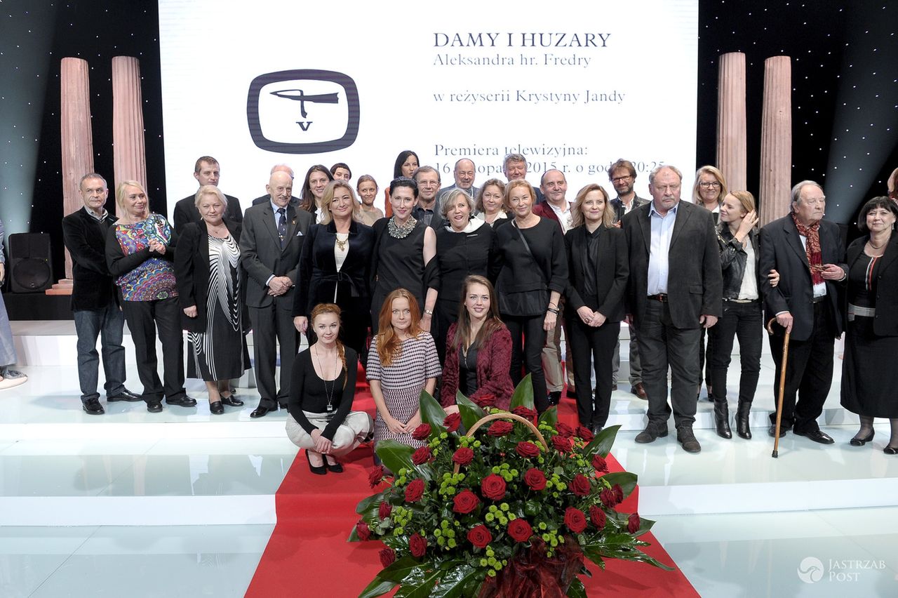 Gwiazdy na premierze spektaklu "Damy i Huzary"