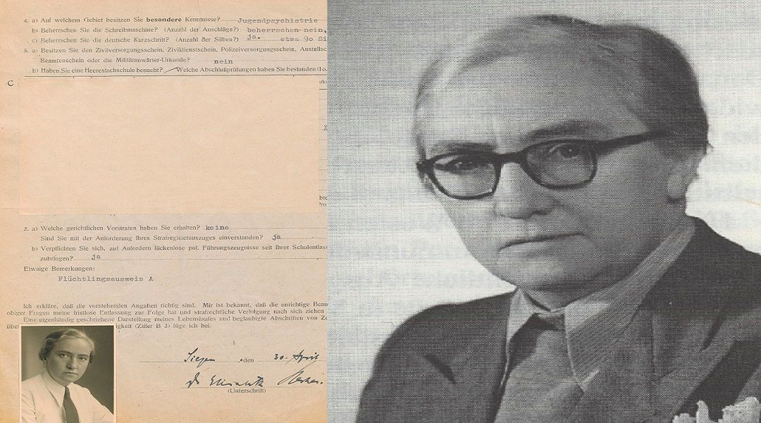 Elisabeth Hecker po wojnie była cenioną lekarką. 