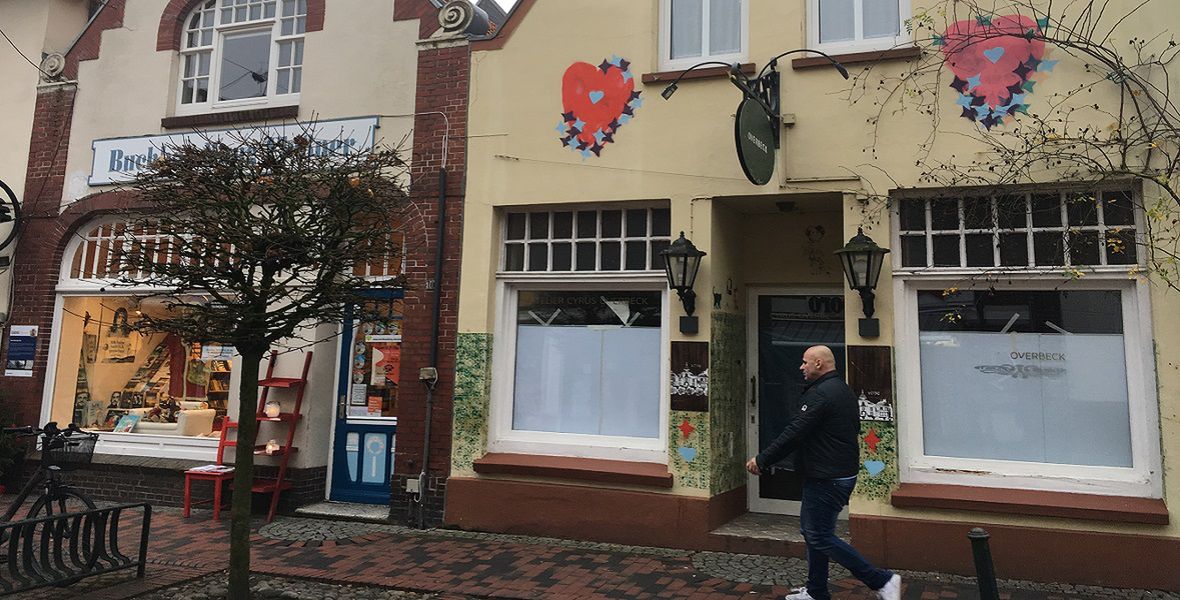 Opuszczone atelier Cyrusa Overbecka. Artysta nie czuł się w Esens bezpiecznie 
