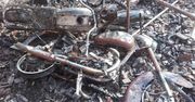Pożar wielkiej kolekcji motocykli i militariów
