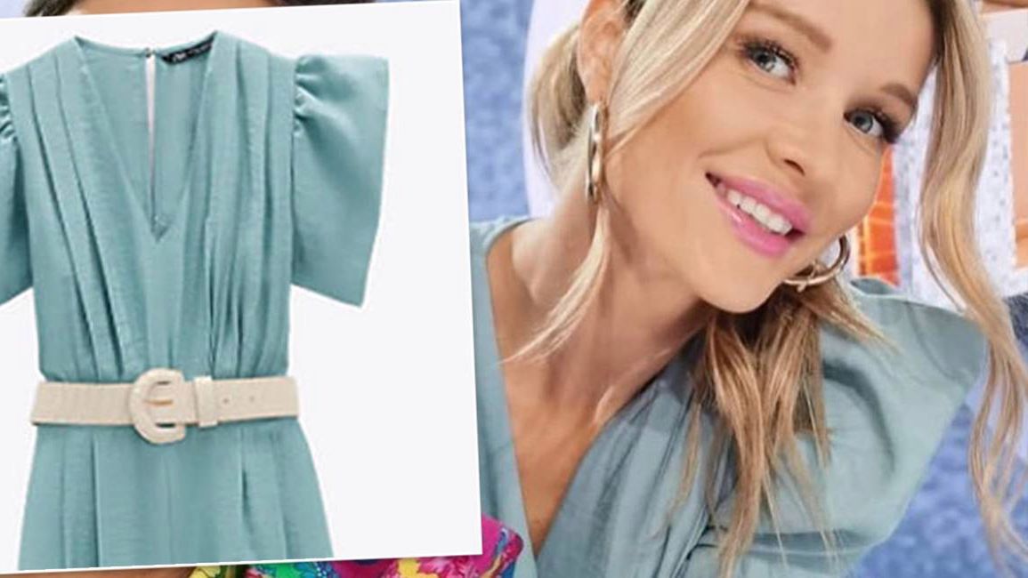 Joanna Krupa w kombinezonie z Zary