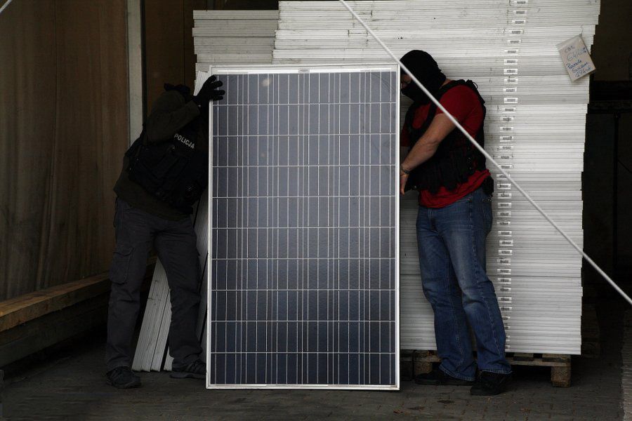 Polscy złodzieje kradli w Niemczech solary
