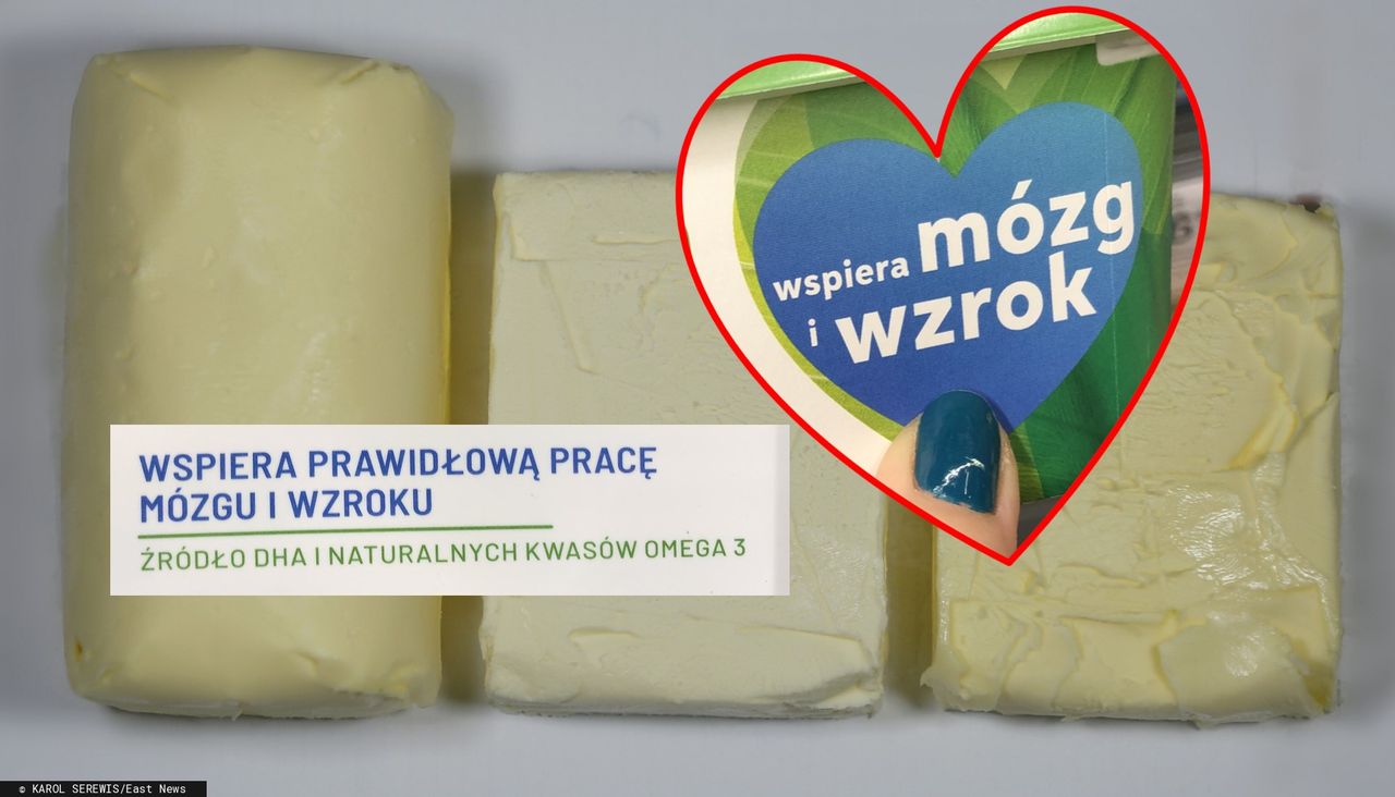 Czy margaryna rzeczywiście może poprawić wzrok lub pracę mózgu? Ekspert wyjaśnia