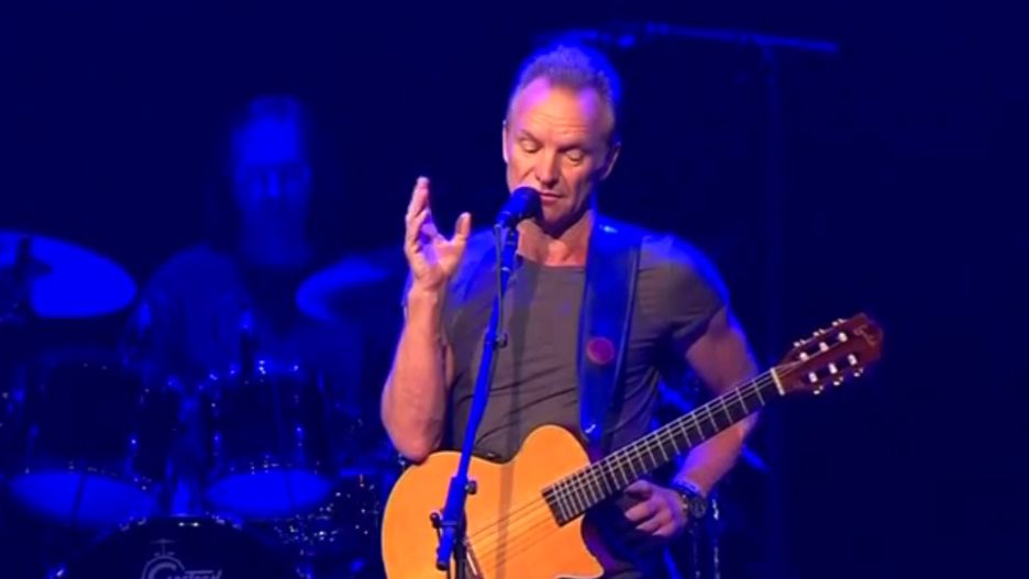 Sting wystosował oświadczenie dla fanów