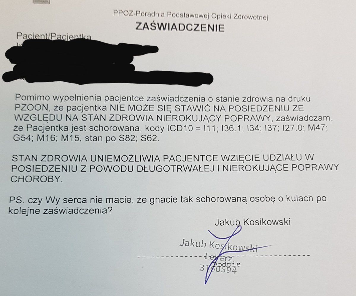 Zamiast leczyć wypełnia dokumenty. "Pacjenci zbierają je jak pokemony"