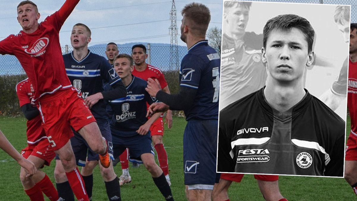 Nie żyje młody piłkarz