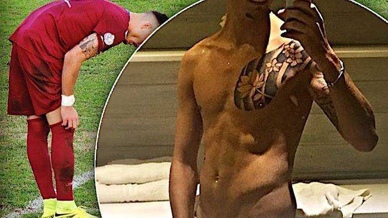 Porno piłkarz gwiazda Davide Montana