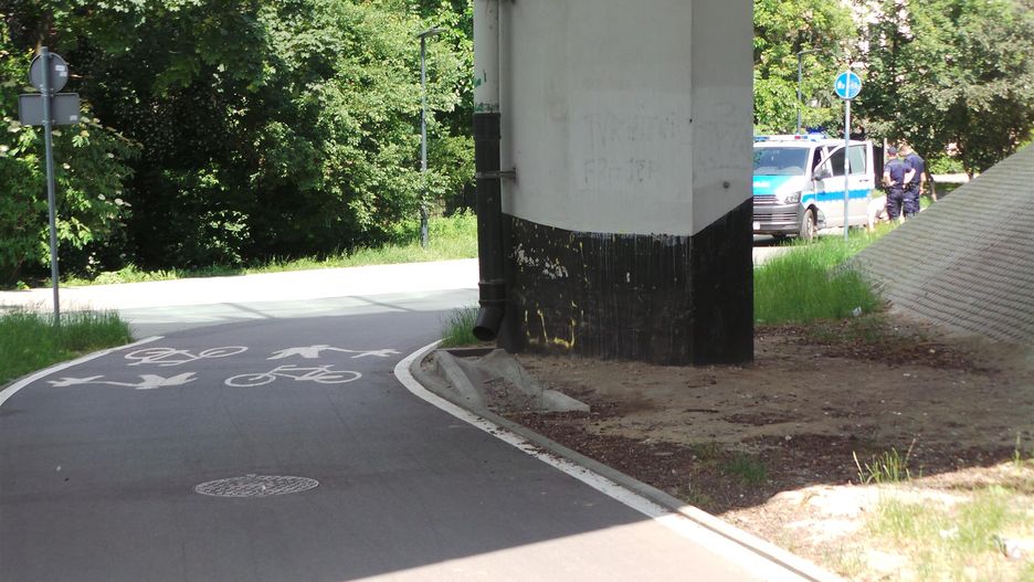 Tragiczny wypadek na Saskiej Kępie