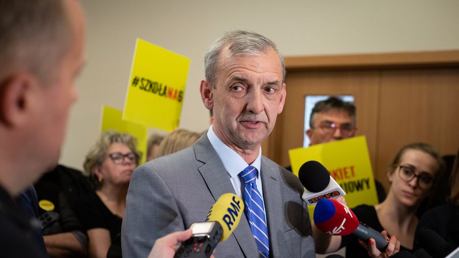 Sławomir Broniarz, szef ZNP