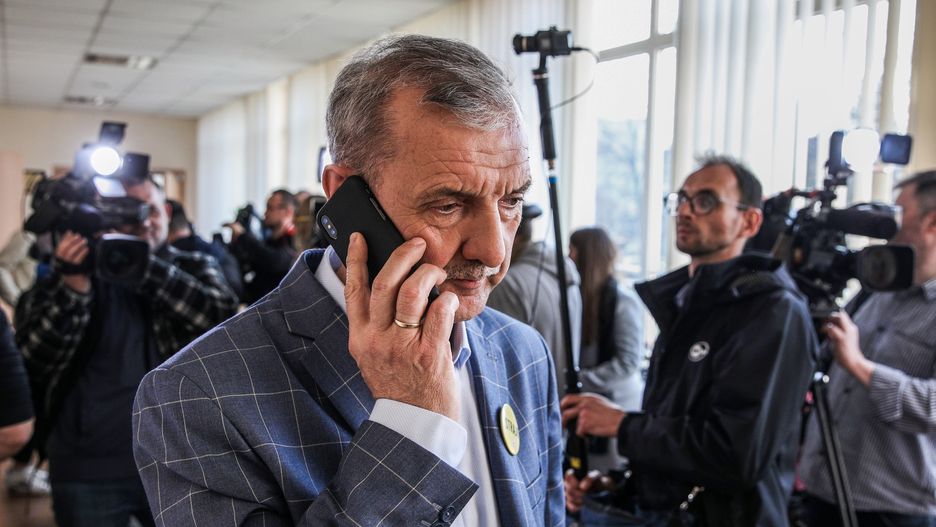 Lider strajku nauczycieli Sławomir Broniarz.
