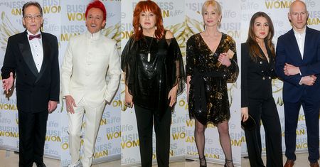 Gwiazdy na prezentacji kalendarza charytatywnego: Michał Wiśniewski, Ewa Gawryluk, Krzysztof "Diablo" Włodarczyk