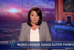 "Wiadomości" TVP najpierw nie widziały problemu, teraz włączyły replay. Chodzi o lekarzy