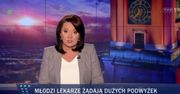 "Wiadomości" TVP najpierw nie widziały problemu, teraz włączyły replay. Chodzi o lekarzy