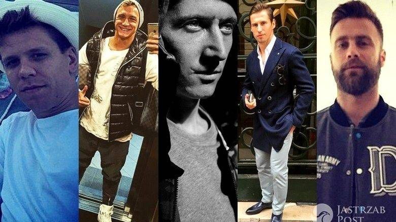 Najlepiej ubrani polscy piłkarze (fot. Instagram)
