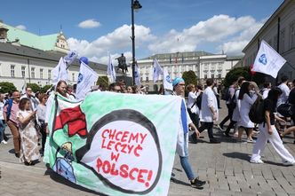 Protest lekarzy. Wielka manifestacja w Warszawie