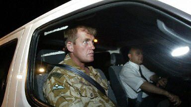 Marynarze po opuszczeniu ambasady w Teheranie