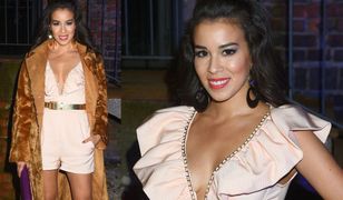 Macademian Girl pokazała zgrabne nogi i dekolt. Sexy?