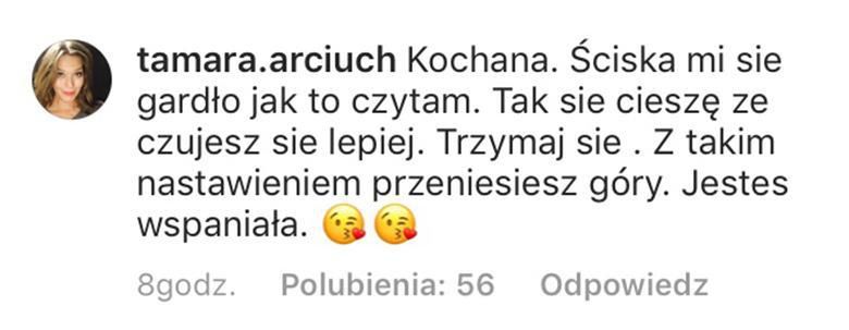 Gwiazdy wspierają Alżbetę Leńską po operacji mózgu