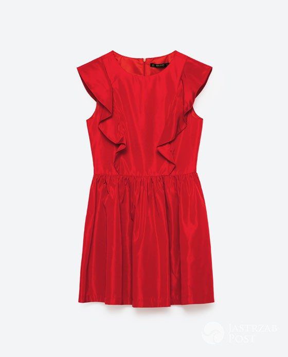 Czerwona sukienka Zara, cena: 139zł
