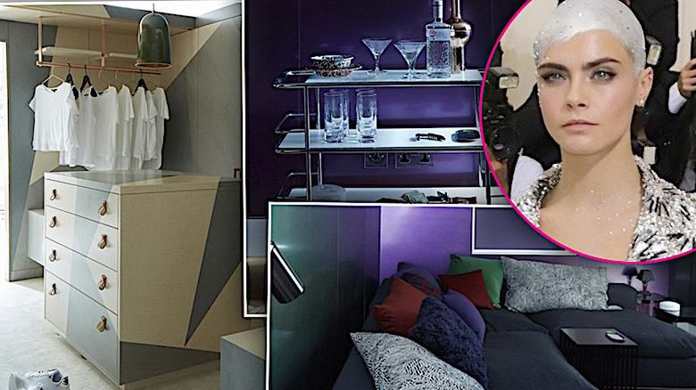 Cara Delevingne jak mieszka, dom