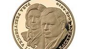 Monety złote z śp. prezydencką parą Lechem i Marią Kaczyńskimi