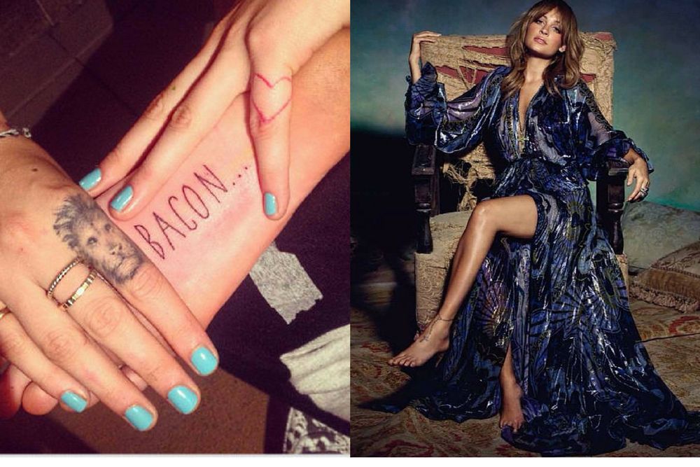 Nicole Richie i Cara Delevingne zrobiły swoje pierwsze tatuaże w bardzo młodym wieku 
