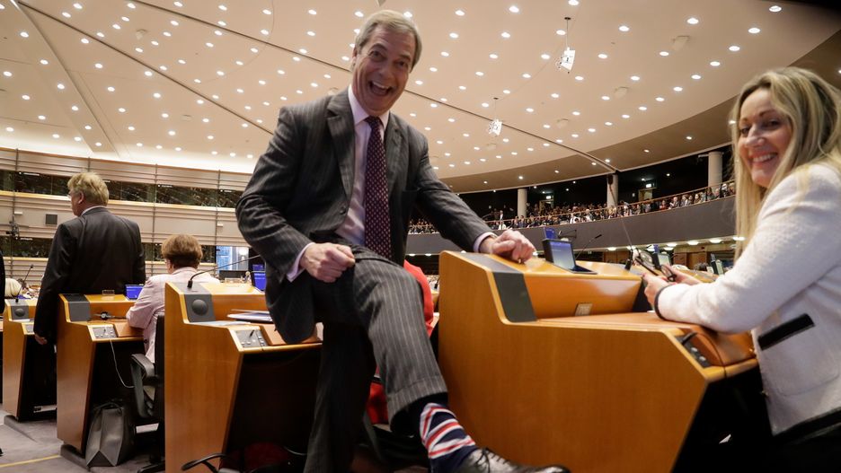 Nigel Farage nie krył poczucia triumfu