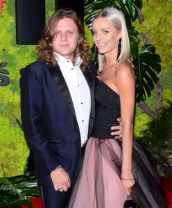 Agnieszka Woźniak-Starak z mężem pierwszy raz po ślubie