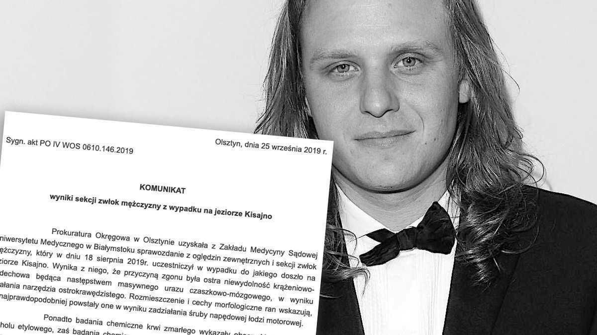 Prokuratura podała przyczyny śmierci Piotra Woźniaka-Staraka