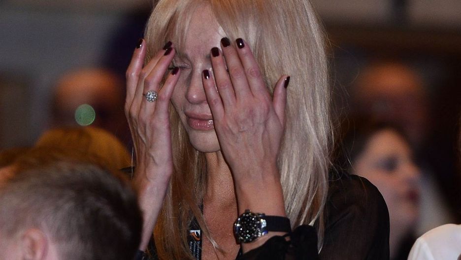 Agnieszka Woźniak-Starak oddała w Gdyni hołd mężowi