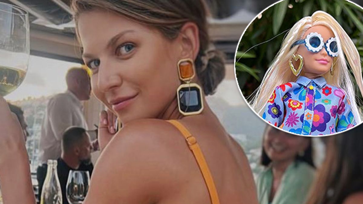 Anna Lewandowska jak Barbie