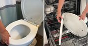 Czyszczenie toalety. Trik z TikToka, który podzielił Internet