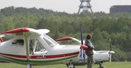 Awaryjne lądowanie na lotnisku w Katowicach