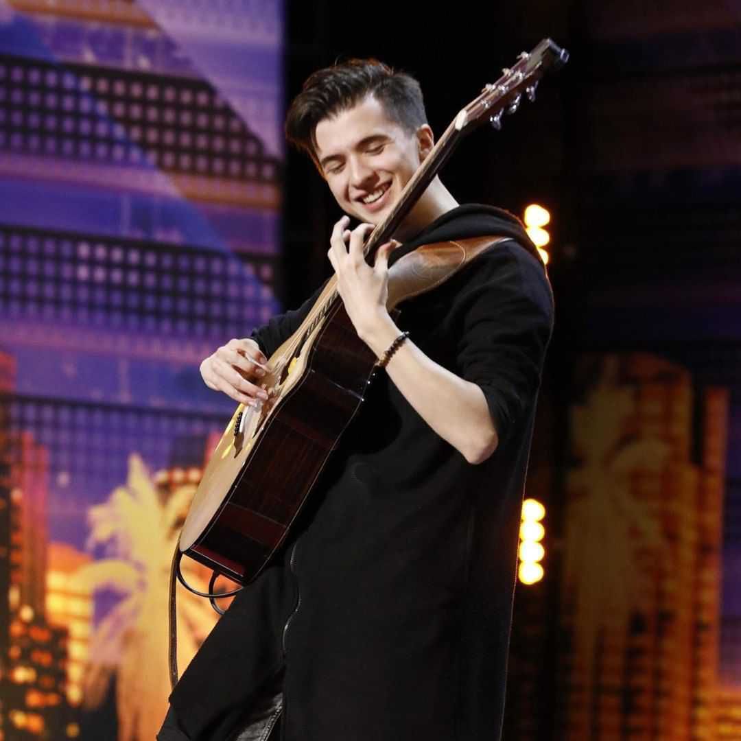 Marcin Patrzałek w amerykańskim Mam talent