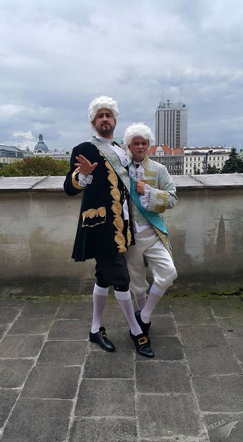 Marcin Prokop i Szymon Hołownia w kontrowersyjnych stylizacjach, fot. Facebook