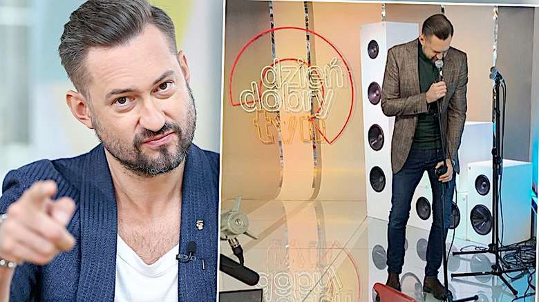 Marcin Prokop w Dzień Dobry TVN występ