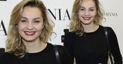 Loczki, szerokie spodnie, futrzana kamizela... Małgorzata Socha w jesiennej stylizacji. Ładnie jej w takim stylu?