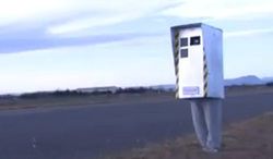 Ludzki fotoradar z Francji