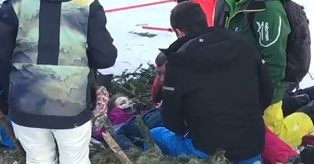 20-latka oszukała śmierć. Na snowboardzistkę spadła 20-metrowa sosna
