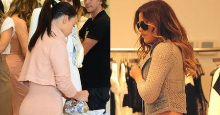 Krągłe Kardashianki na otwarciu butiku. Prawda, że jest na co poparzeć?