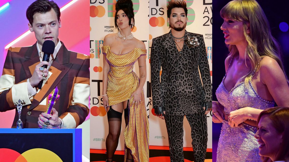 Gala Brit Awards 2021: Dua Lipa, Taylor Swift, Harry Styles, Adam Lambert