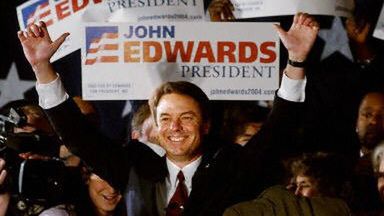 Senator John Edwards - jeden z rywali Kerryego