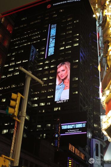 Joanna Krupa na Times Square